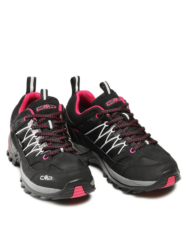 CMP Botas de trekking CMP Rigel Low Wmn Trekking Shoes Wp 3Q54456 Negro