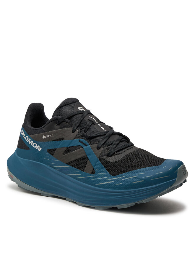 Salomon Buty do biegania Salomon Ultra Flow Gore Tex L47473900 Czarny