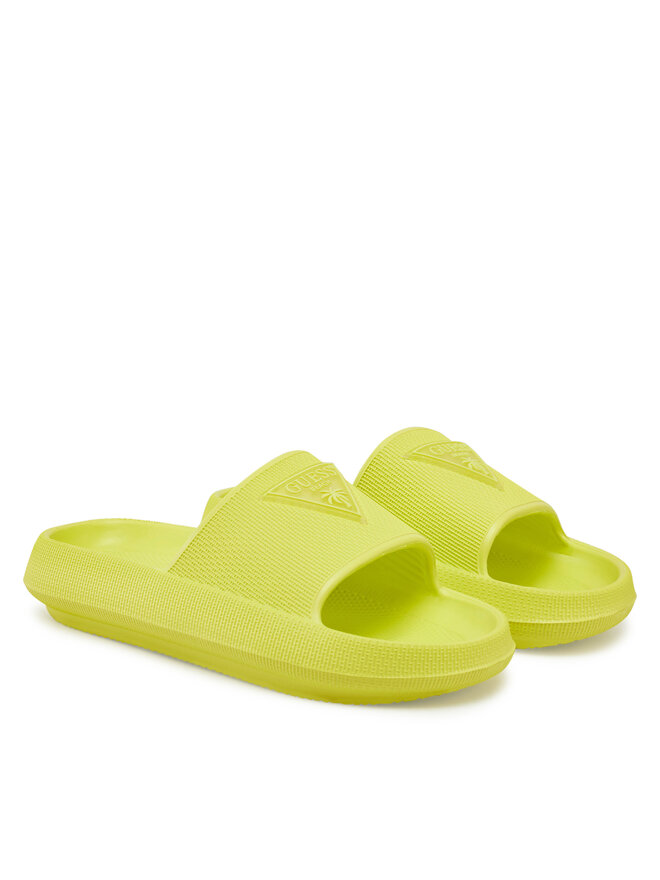 Guess Klapki Guess E4GZ27 WG5X0 Zielony