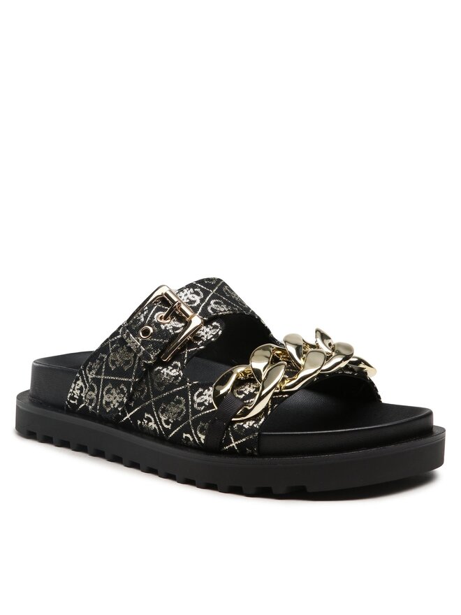 Guess Klapki Guess Fatema FL6FAT FAL03 Czarny
