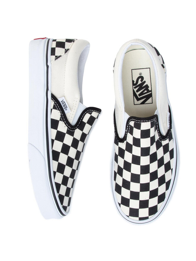 Vans Tenis superge Vans Classic Slip-On VN000EYEBWW1 Écru