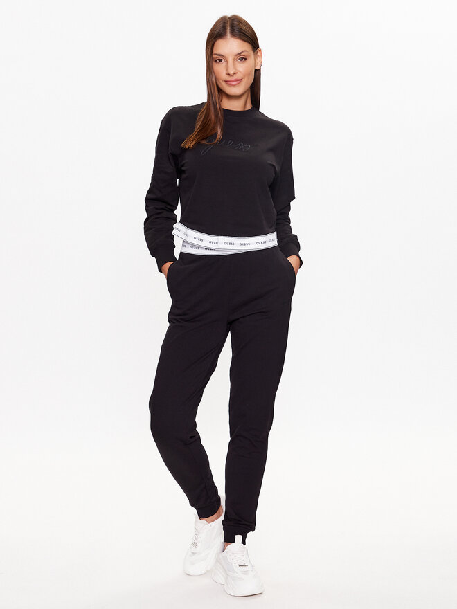 Guess Guess Pyjamahose O3YB00 KBS91 Schwarz Regular Fit