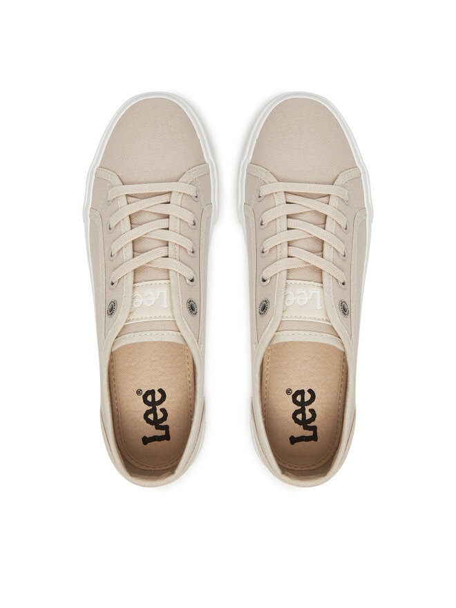 Lee Πάνινα παπούτσια Lee Ava C Women Low -50251009 35E Μπεζ