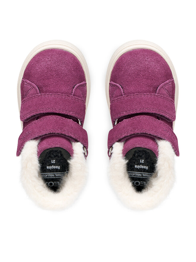 Geox Schnürschuhe Geox B Nashik Girl Wpf B465XA 00022 C8016 S Violett