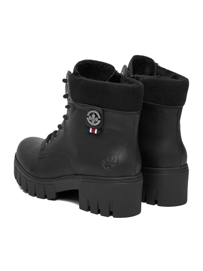 Rieker Schnürschuhe Rieker CEO-74532-00 Schwarz