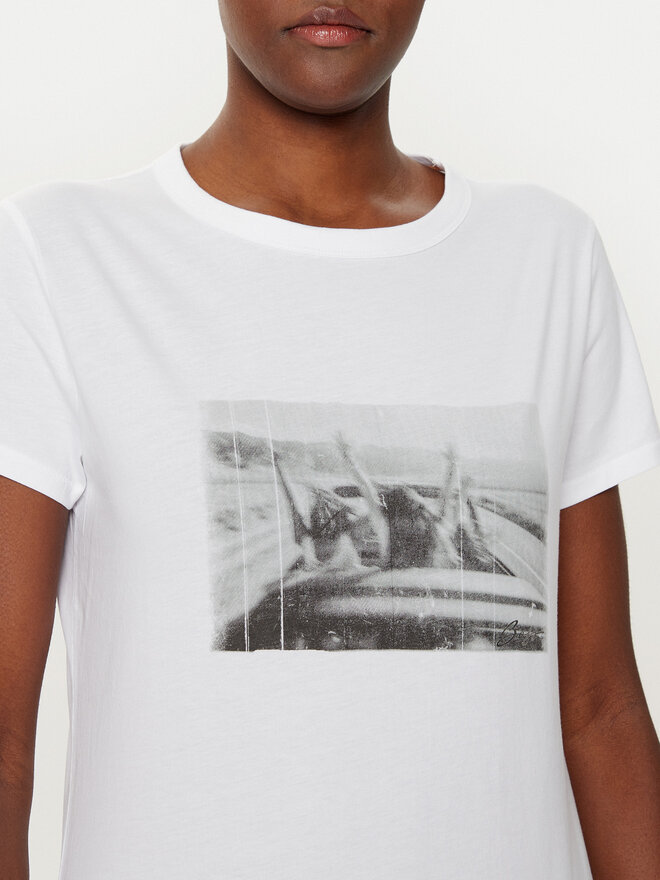 BOSS BOSS Camiseta 50541264 Blanco Regular Fit