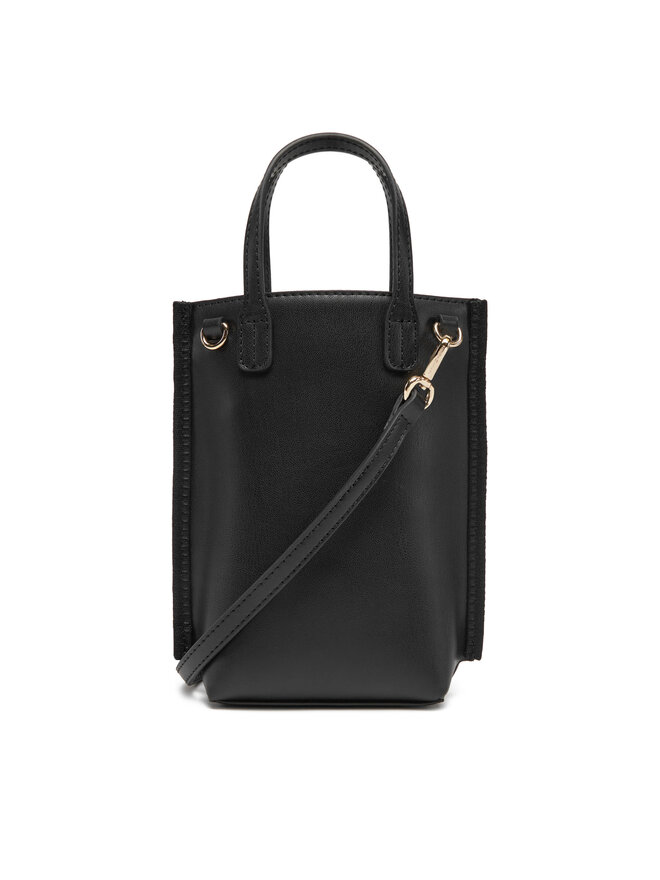 Tommy Hilfiger Geantă pentru telefon Tommy Hilfiger Th Distinct Phone Pouch AW0AW17402 Negru