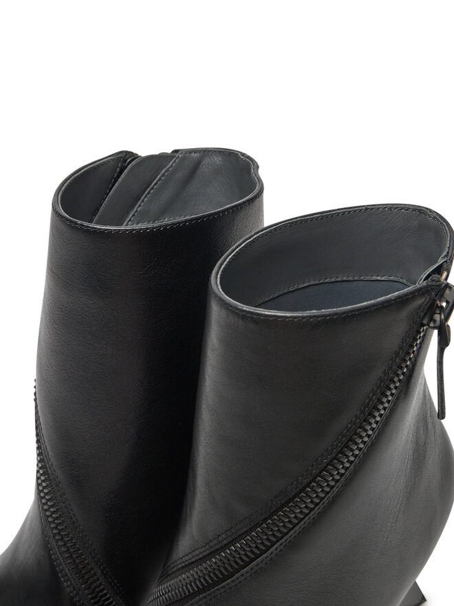 United Nude Ботильйони United Nude Rockit Zip Bootie 1086501192 Чорний