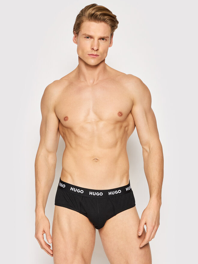 HUGO Hugo 3er-Set Slips 50469763 Schwarz