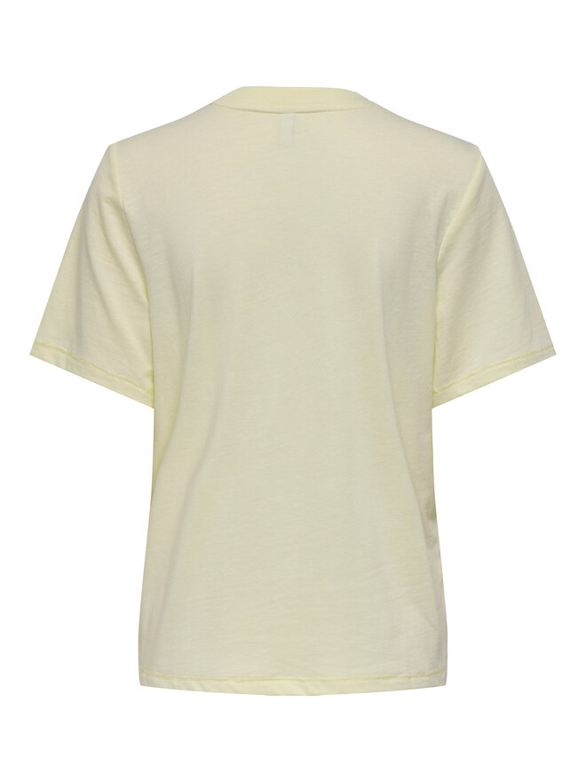 ONLY ONLY Футболка Bilins 15320615 Жовтий Regular Fit