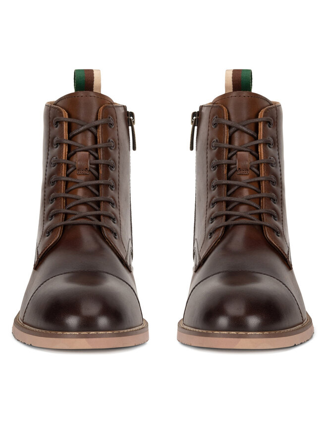 GINO ROSSI Schnürschuhe GINO ROSSI DANTE-06 124AM Braun