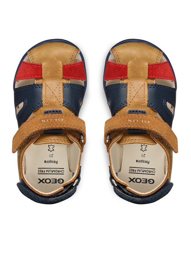 Geox Sandály Geox B Sandal Delhi B354LA 0CL22 C6146 S Hnědá