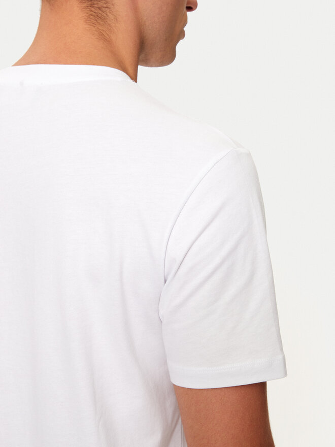 Liu Jo Liu Jo Camiseta QXX017 J4819 Blanco Regular Fit