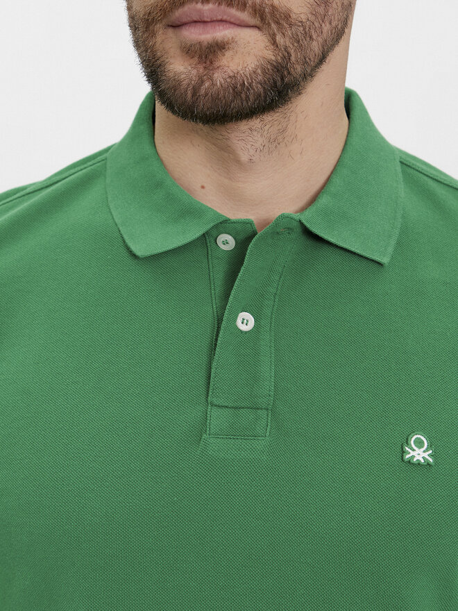United Colors Of Benetton United Colors Of Benetton Poloshirt 3089J3179 Grün Regular Fit