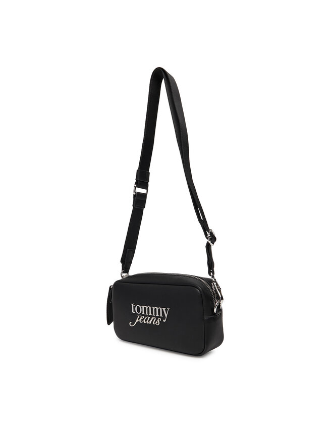 Tommy Jeans Borsetta Tommy Jeans Tjw Bold Script Camera Bag AW0AW17897 Nero