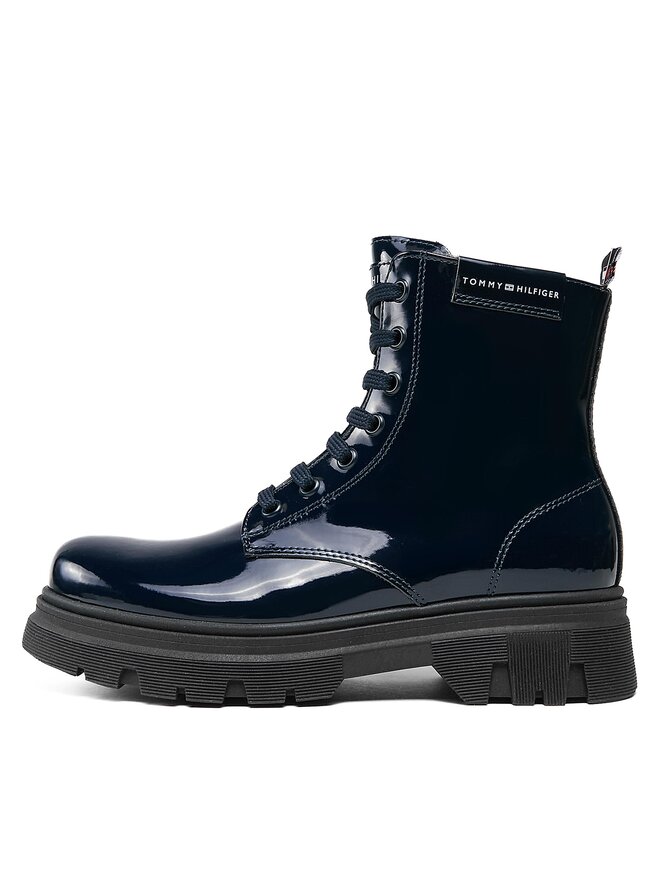 Tommy Hilfiger Stiefel Tommy Hilfiger T4A5-33040-0775 S Blau