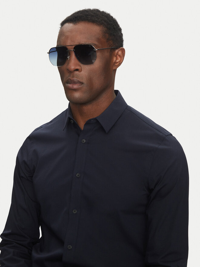 Trussardi Sonnenbrillen Trussardi TSM3024 Silberfarben