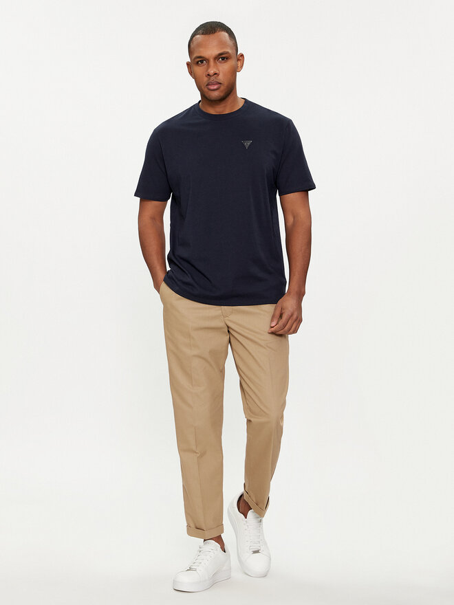Guess Guess Póló F3GI00 K8HM0 Sötétkék Regular Fit