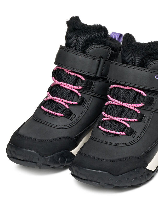 Geox Schneeschuhe Geox J Trekkyup B Ab J46M7A 0MEMS C9266 S Schwarz