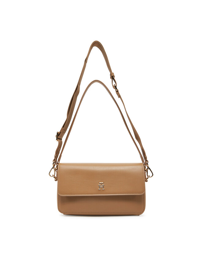 Tommy Hilfiger Сумка Tommy Hilfiger Th Distinct Conv Crossover AW0AW17219 Коричневий