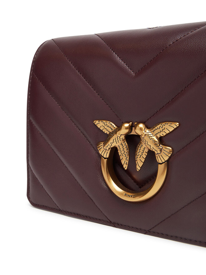 PINKO Τσάντα PINKO Love Click Classic PE 25 PLTT 100063 A136 Μωβ