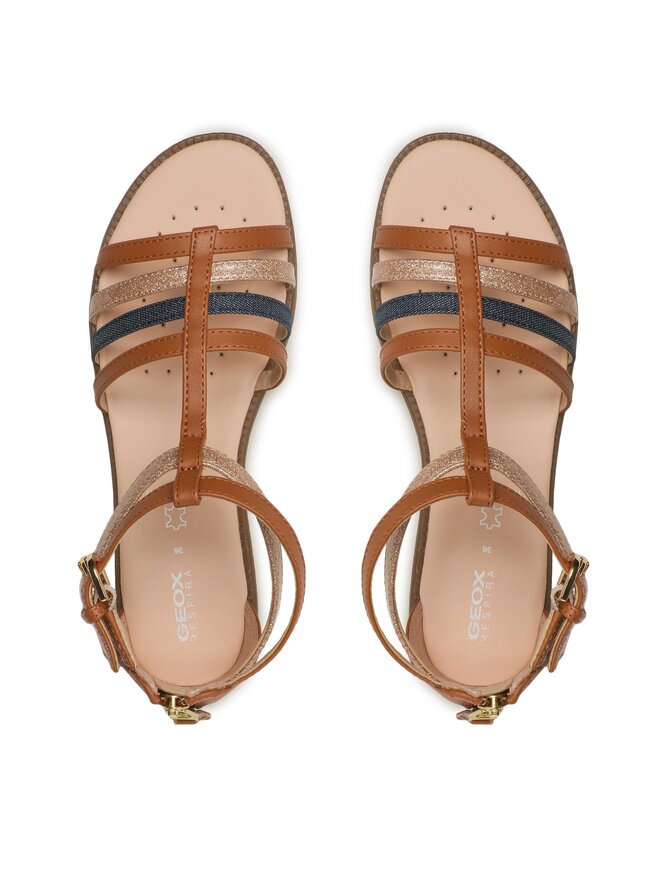 Geox Sandales Geox J S.Karly G. D J7235D 0BCKC C6N4B D Brūns