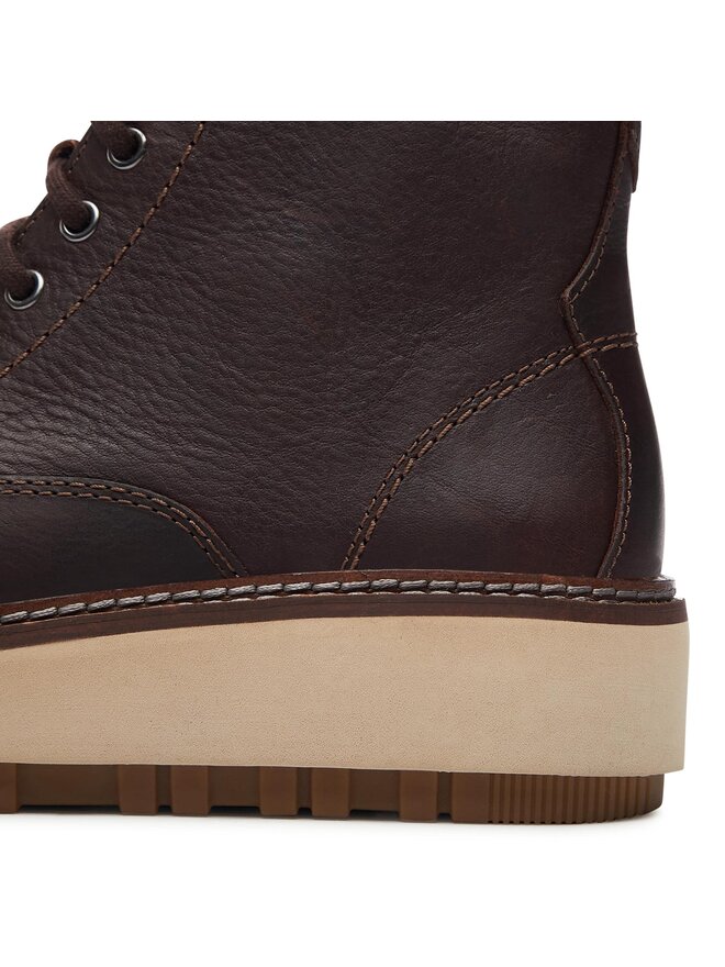 Clarks Ботильйони Clarks Orianna W Lace 261747994 Коричневий