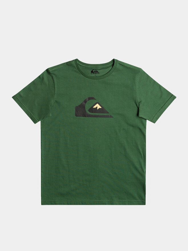 Quiksilver Quiksilver Marškinėliai Complogo Tees EQBZT04369 Žalia Regular Fit