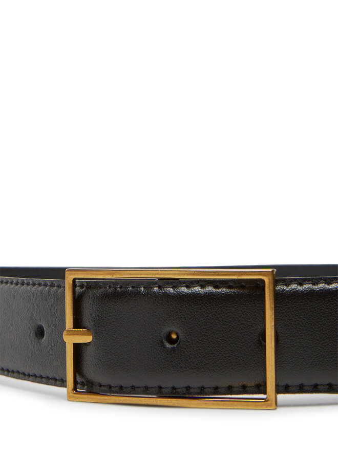 Calvin Klein Чоловічий ремінь Calvin Klein Classic Buckle Belt 30Mm LV04D7014G Чорний