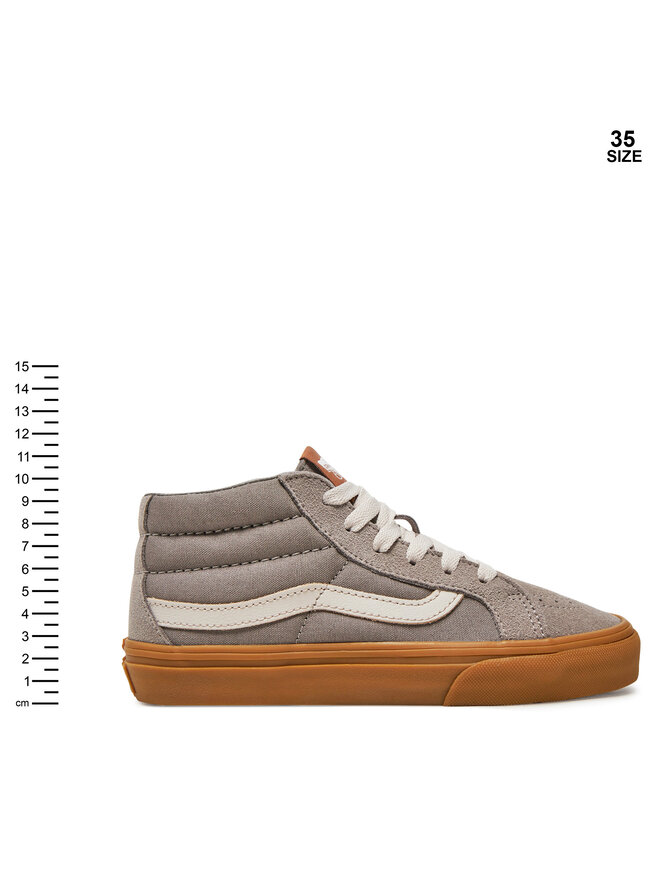 Sneakers Vans SK8 Mid Reissue Grau eschuhe