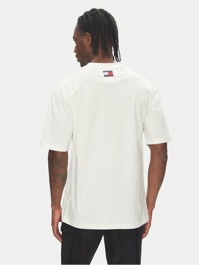 Tommy Hilfiger Tommy Hilfiger T-Shirt F1 Movie MW0MW41391 Λευκό Regular Fit