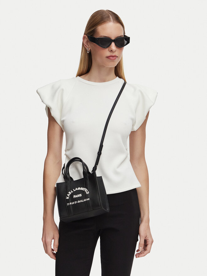 KARL LAGERFELD Handtasche KARL LAGERFELD B1W30042 Schwarz