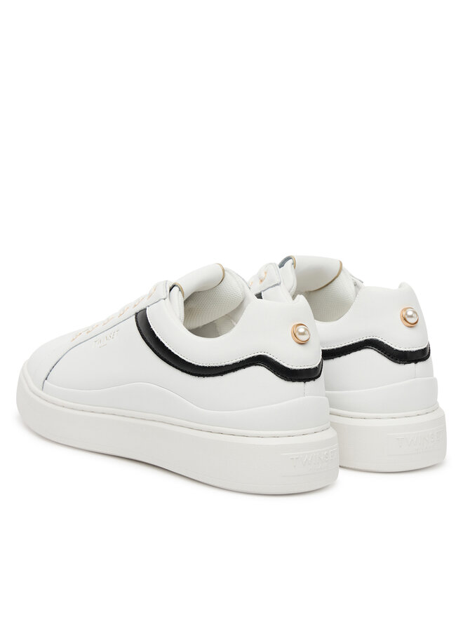 TWINSET Сникърси TWINSET 252TCP020 Бял