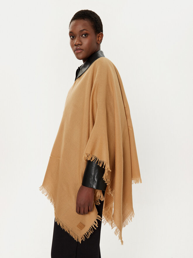 Weekend Max Mara Šal Weekend Max Mara Tabacco 2515731014600 Smeđa