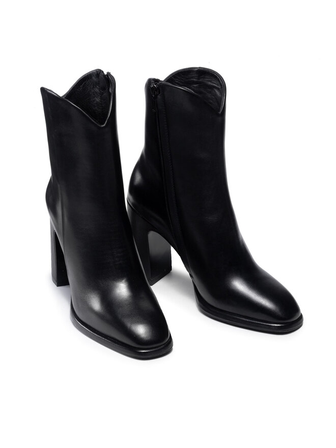 PINKO Μποτάκια PINKO Fortim Trochetto AI 21-22 BLKS1 1H20XV Y7K6 Μαύρο