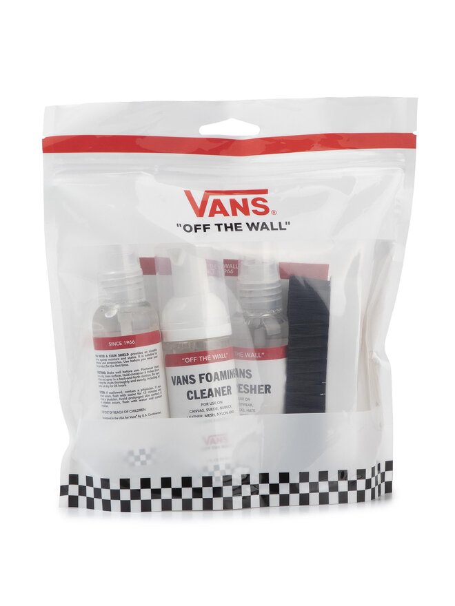 Vans Kit per pulizia scarpe Vans Shoe Care Travel Kit VN0A3IHTWHT1