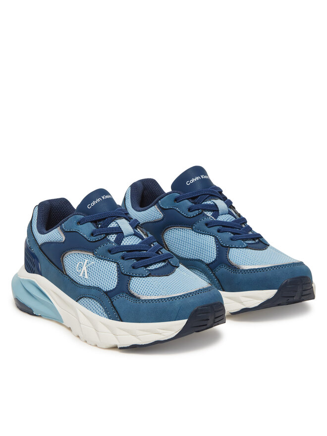 Calvin Klein Jeans Sneakersy Calvin Klein Jeans V3X9-83007-1757 S Granatowy