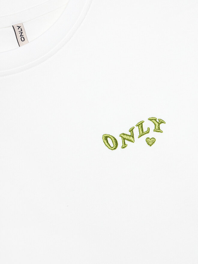 Kids ONLY Kids ONLY T-Shirt Maiken 15313877 Weiß Regular Fit