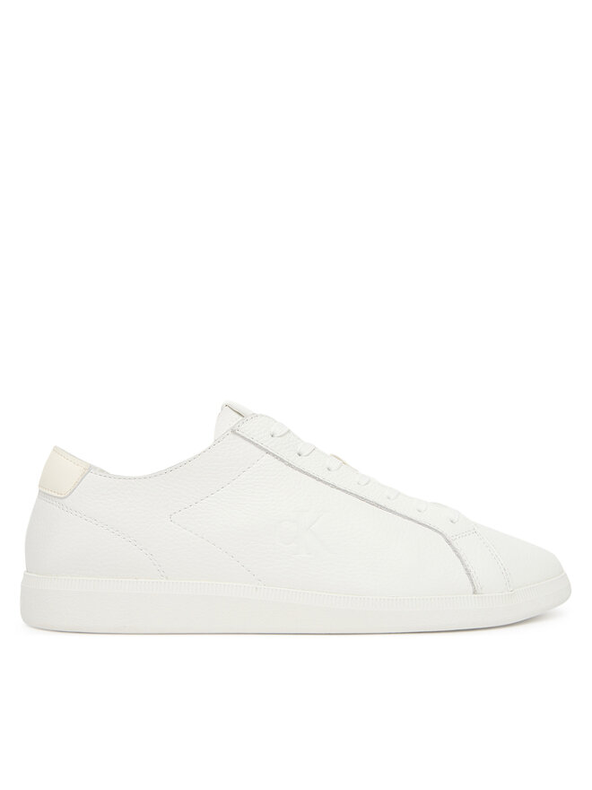 Calvin Klein Jeans Snīkeri Calvin Klein Jeans Low Profile Cupsole Tmb Lth YM0YM01331 Balts