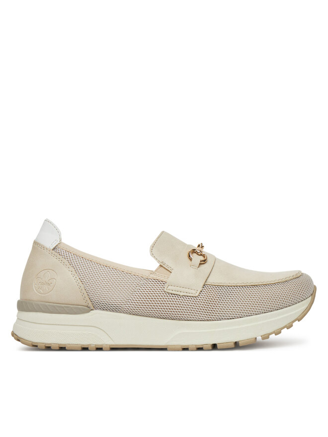 Rieker Pantofi Rieker N7455-60 Bej