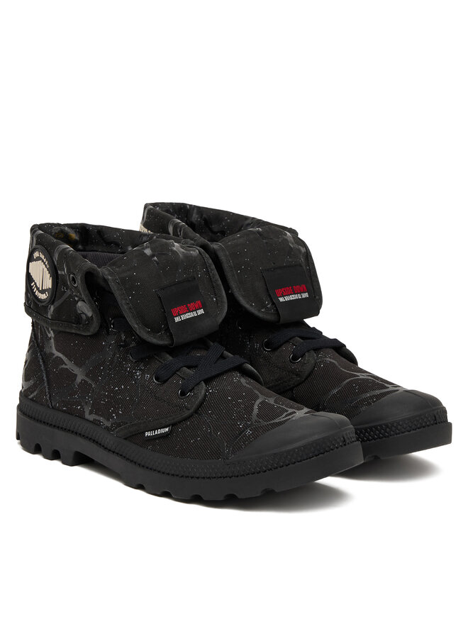 Palladium Schnürstiefeletten Palladium Baggy Hopper Tunnels 04625-008-M Schwarz