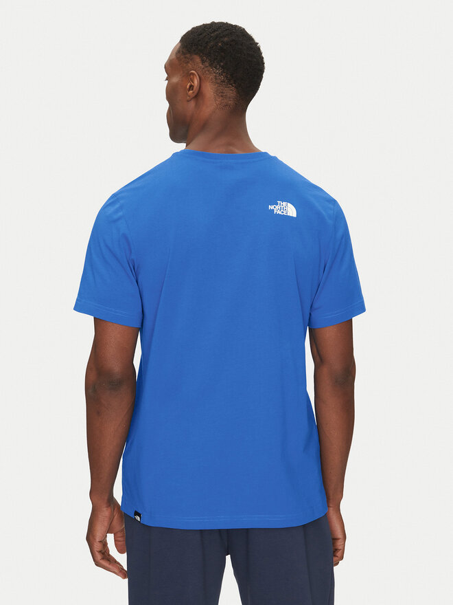 The North Face The North Face Camiseta Simple Dome NF0A87NG Azul Regular Fit