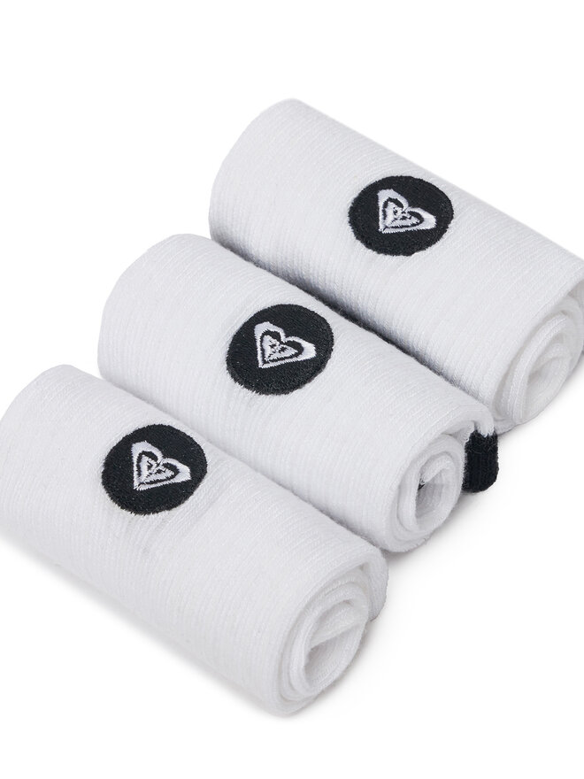 Roxy Skarpety Roxy AS_ROXY_02Z_SS25 (3-PACK) Biały