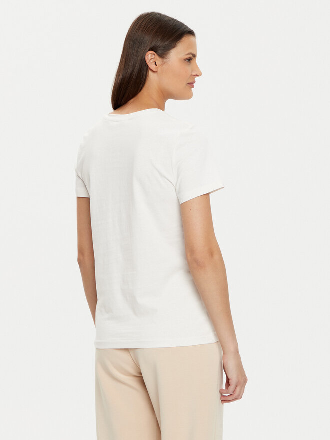 Guess Guess Camiseta V5RI06 I3Z14 Écru Regular Fit