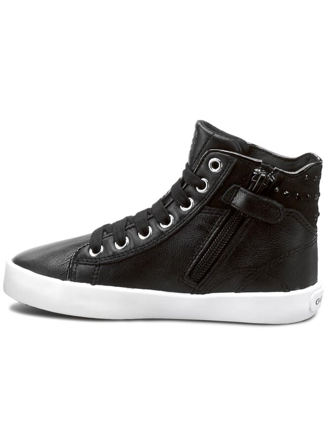 Geox Sneakers Geox J Kiwi G. C J64D5C 00085 C9999 Negru