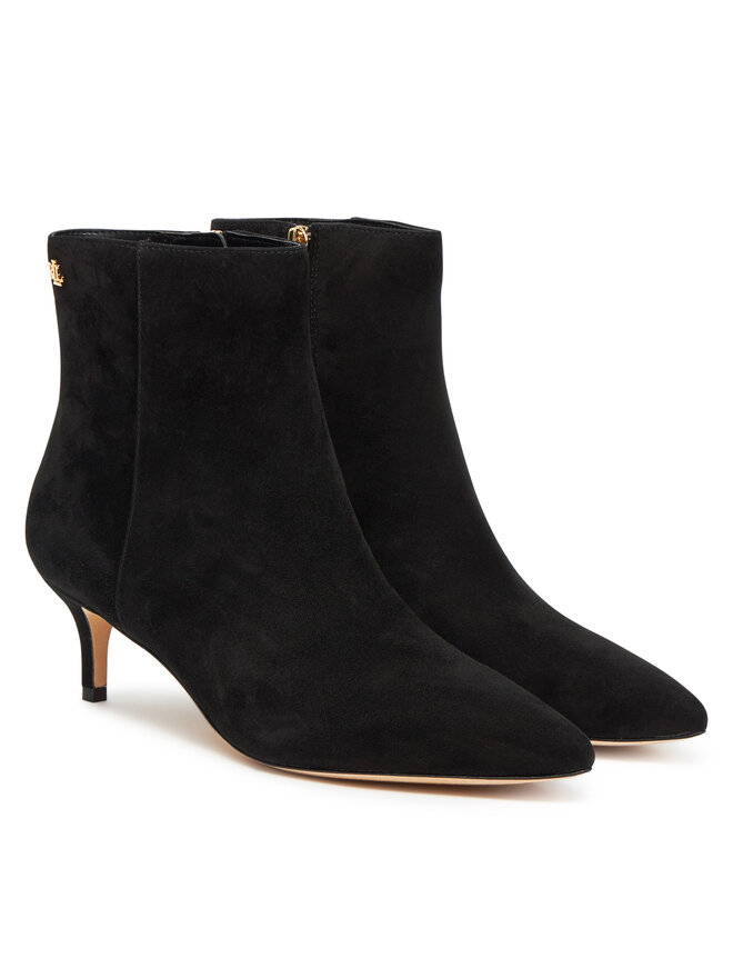 LAUREN RALPH LAUREN Īsie zābaki LAUREN RALPH LAUREN 802967779001 Melns