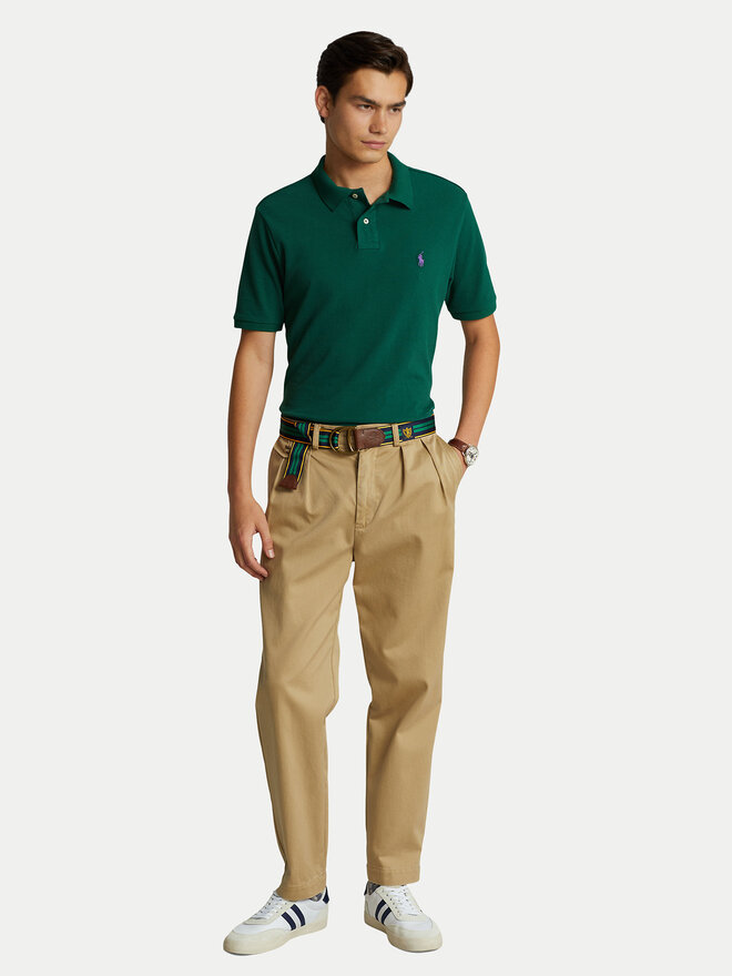 Polo Ralph Lauren Polo Ralph Lauren Poloshirt 710782592016 Grün Custom Slim Fit