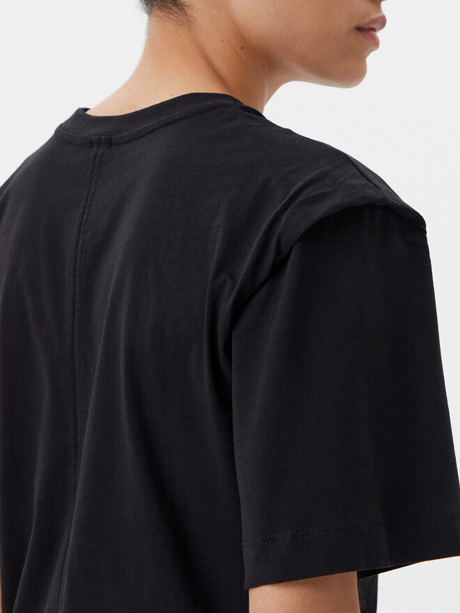 PINKO PINKO T-Shirt Tuca 105015 A2ID Μαύρο Regular Fit