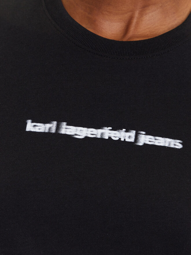 Karl Lagerfeld Jeans Karl Lagerfeld Jeans Camiseta A3W17039 Negro Regular Fit