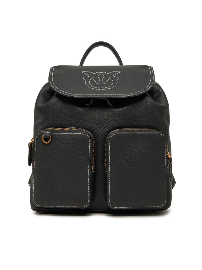 PINKO Ruksak PINKO Carrie Backpack PE 25 PLTT 104351 A1LF Čierna